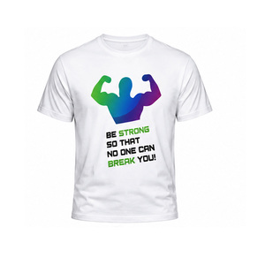 T-shirt de sport pour homme, extensible, respirant, séchage rapide, vêtements de fitness, logo personnalisé, vente en gros de vêtements de fitness - Product Image 1