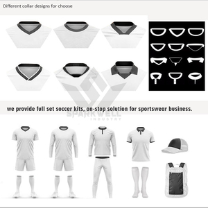 Camiseta de Fútbol Americano Personalizada para Hombre, Cuello en V, Manga Corta, Blanca y Negra, Sublimada, Transpirable, de Poliéster que Absorbe la Humedad - Product Image 2