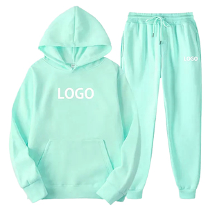 ชุดวอร์มผู้หญิงแบบมีฮู้ดกันลมสำหรับฤดูหนาว แบบกลับด้านได้ ไซส์พลัส ผลิตโดย OEM ผู้ผลิตชุดกีฬาลำลองแบบมีเชือกผูก สีพื้น - Product Image 1