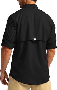 Camisa de Pesca y Caza para Hombre, Popular, en Oferta, con Protección UPF 50, Transpirable, Antibacteriana, Resistente al Agua y al Viento, Color Personalizado - Product Image 2