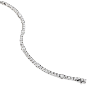 3.7 Carat Lab Grown Diamond Tennis <b>Bracelet</b> Women's F Color/VS Clarity Classic Elegant Station Style Diamond <b>Bracelets</b> <b>Bangles</b> - Product Image 4