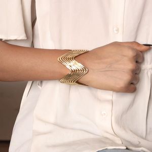Retro Hammered Brass Cuff Chunky <b>Stack</b> Bangle Wedding Party Festive Vintage Adjustable Custom Modern Statement Jewelry <b>Bracelet</b> - Product Image 2