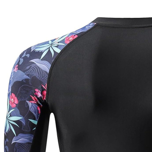 Chemises de sport pour hommes en polyester/coton respirant à col rond et manches longues, haute performance, pour la course à pied et la salle de sport, vente en gros - Product Image 5