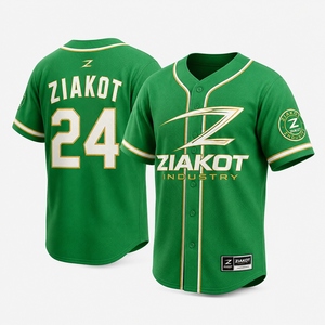 เสื้อเบสบอลผู้ชาย ZIAKOT สีขาวพิมพ์ลายสกรีนสีน้ำเงินแขนสั้นทรงปกติระบายอากาศได้ดีชุดกีฬา - Product Image 5