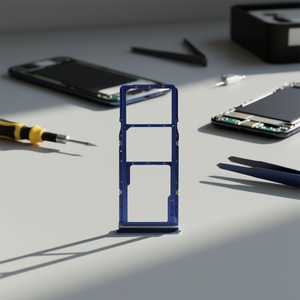 ถาดใส่ซิมและ SD การ์ด2018 A9 Samsung Galaxy อะไหล่สีน้ำเงิน - Product Image 3