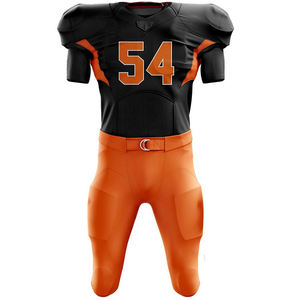 ชุดยูนิฟอร์มอเมริกันฟุตบอลคุณภาพสูง ราคาโรงงาน ไซส์ใหญ่ทุกสี แฟชั่นทันสมัย ระบายอากาศได้ดี - Product Image 3