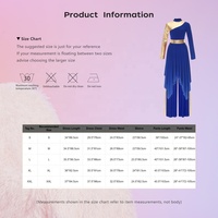 Vente en gros Costume de danse de scène contemporaine par sublimation pour femmes, robes de danse liturgique lyrique de salon