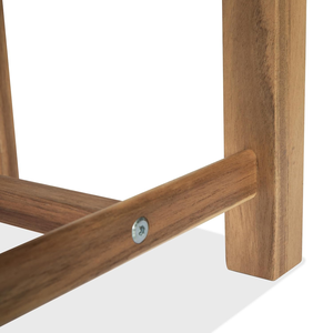 Petit tabouret en bois pour salle de bain, tabouret compact en bois massif, repose-pieds pour douche, vanité, chambre et usage domestique - Product Image 2