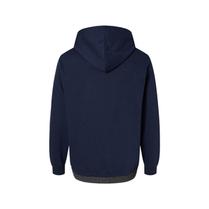 Sweat à capuche respirant d'hiver au design tendance avec grande poche, fermeture éclair tissée personnalisée et ajustable - Product Image 6