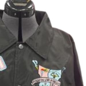 Chaqueta Negra Personalizada Sigma Gamma Rho para Mujer, Chaqueta Ligera con Cierre para Hermandad Griega, Ropa Casual de Calle con Logotipo Personalizado - Product Image 2