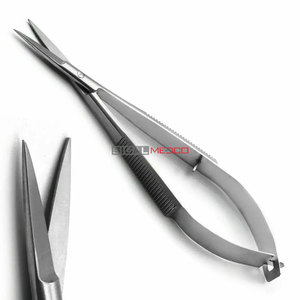 Micro-ciseaux chirurgicaux droits de 7,5 pouces, tranchants, en acier inoxydable de haute précision, qualité médicale professionnelle - Product Image 4