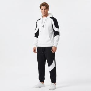 Conjunto Deportivo Unisex con Capucha y Pantalones con Cordón, Estilo Casual, Transpirable, Ecológico, 100% Algodón, para Verano - Product Image 4