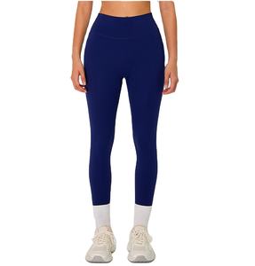 Leggings Deportivos Transpirables para Mujer, de Alta Calidad, con Logotipo Personalizado, Pantalones de Yoga Sólidos con Efecto Push-Up - Product Image 1