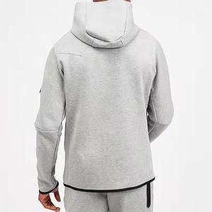 Sudadera con Capucha de Felpa 100% Algodón, Anti-Pilling, Holgada, con Logotipo Bordado Personalizado, Servicio OEM, Venta al Por Mayor, Alta Calidad, para Gimnasio y Deportes - Product Image 2
