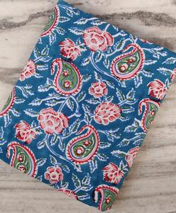 Modern Boho <b>Block</b> <b>Print</b> Cotton Fabric Eco-Friendly Handmade Cotton Fabric Wholesale Supplier Custom <b>print</b> Bulk Order - Product Image 4