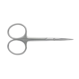 Ciseaux à sourcils de précision, logo personnalisé et couleur unie, lame tranchante en acier inoxydable - Product Image 5