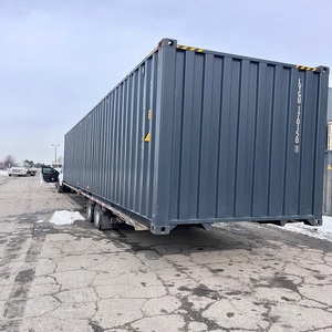 Conteneur d'expédition standard neuf de 40 pieds en acier, conteneur de fret, conteneur de stockage pour la logistique et l'entrepôt, à vendre - Product Image 1