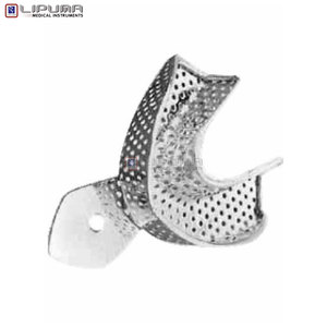 Bandeja de Impresión Dental de Calidad Premium con Borde L4 Perf. (Infantil) Talla S, Acero Inoxidable, Reutilizable, Autoclavable, Ortodoncia - Product Image 2