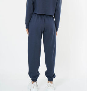 Pantalones Deportivos de Invierno para Mujer, con Logotipo Personalizado, Corte Holgado, 100% Algodón, Transpirables, Estilo Casual Urbano, Precio al por Mayor, OEM - Product Image 3