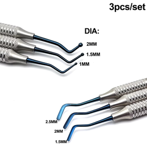 Kit de Espátulas para Resina Compuesta Dental, 3 Unidades, Herramienta Profesional de Restauración, Instrumento de Relleno de Resina Compuesta Endodóntica - Product Image 5