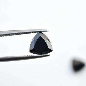 Vente en gros 3mm-10mm naturel noir onyx trillion taillé pierres précieuses en vrac AAA qualité bijoux de luxe de la boutique en ligne - Product Image 5