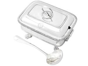 Sopera de Acero Inoxidable de Grado Alimenticio con Tapa, Recipiente para Servir Buffet - Product Image 4
