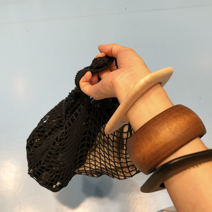5 modèles de bracelets carrés larges en bois massif, géométriques, surdimensionnés, pour hommes et femmes, style vintage bohème, bijoux faits à la main - Product Image 5