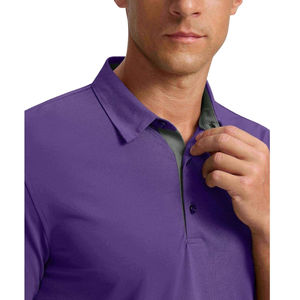 Camisa Polo de Golf Personalizada, de Secado Rápido, con Botones, Premium, Transpirable, Ligera, de Tela Suave, Manga Corta, para Hombre - Product Image 5