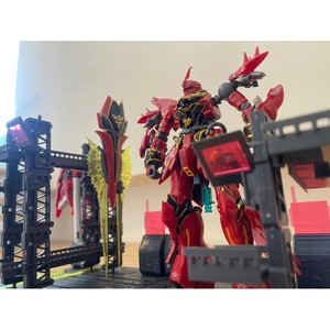 IQFUN Set de Escaleras y Pasillos para Hangar a Escala 1/144, Accesorios para Dioramas, Piezas de Modelismo, 20 Piezas de PVC - Product Image 2