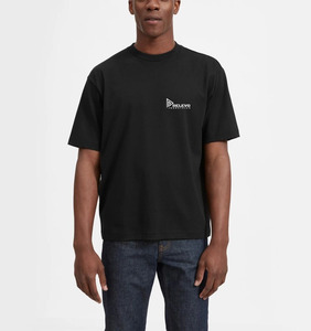 เสื้อยืดแขนยาวสองชั้นสำหรับผู้ชาย ยี่ห้อ Relevo Industries ทรงปกติ คอกลม ปักโลโก้ด้านหน้า ผ้าเจอร์ซีย์ลำลอง 100% ผ้าฝ้าย - Product Image 3