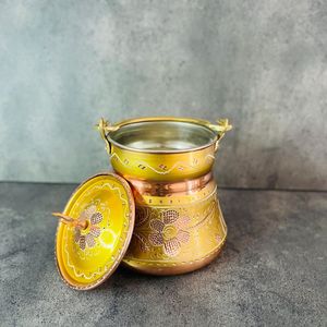 Luxury Handmade <b>Copper</b> Champagne Ice Bucket with Stainless Steel Liner Beverage Chiller for Wine Parties Hotels and Bars - Product Image 5