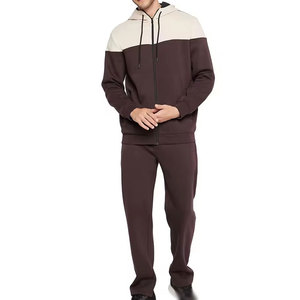 Custom Logo Men Athletic Full Zip <b>Tracksuit</b> Set Lightweight Sports Wear Wholesale OEM ODM Supplier - Product Image 1