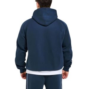 <b>Mens</b> <b>Navy</b> Blue Oversized Hoodie Tracksuit Set Matching Sweatpants Two Piece Casual Streetwear Sportswear <b>Jogger</b> Suit - Product Image 4