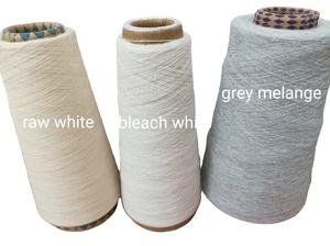 RECYCLED OPEN END BLEACH WHITE <b>YARN</b> NE 4/1 6/1 8/1 10/1 16/1 20/1 24/1 30/1 COTTON <b>POLYESTER</b> BLEND <b>YARN</b> for KNITTING WEAVING - Product Image 4