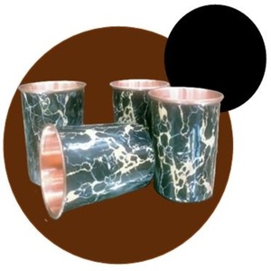Ensemble de gobelets vintage en cuivre martelé – Verres classiques pour la table et l'hydratation bien-être - Product Image 6