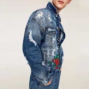 Chaqueta Vaquera de Primera Calidad |   Abrigo de Mezclilla de Algodón de Alta Densidad para Hombre, Venta al Por Mayor - Product Image 6