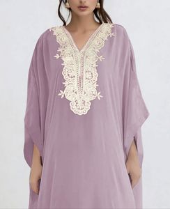 2026 Trendy Beautiful Dubai Embroid Kaftan for Women Hand Work Kaftan Traditional Islamic Clothing and Accessory Designed - Product Image 1