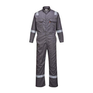 Combinaison de travail technique pour électricien, 100% coton, personnalisée, à manches longues, haute visibilité, réfléchissante, pour hommes - Product Image 4