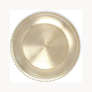 Plato de Metal Personalizado, Elegante y Moderno, Nuevo Diseño, Recién Llegado, Plato Decorativo para Vajilla - Product Image 2