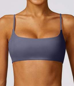 Ropa Deportiva para Mujer 2025, Tallas Grandes, Ecológica, Transpirable, Ajustable, de Alta Sujeción, Elástica en Cuatro Direcciones, de Secado Rápido, Nailon, Color Sólido - Product Image 1
