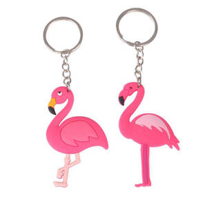 Porte-clés en caoutchouc souple de style artisanal, prix de gros direct usine, porte-clés en PVC, cadeau promotionnel - Product Image 1