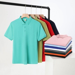 Camisa Polo de Piqué Verde Oscuro Personalizada para Hombre, Manga Corta, Transpirable, de Algodón, con Logotipo Estampado en la Parte Delantera, Estilo Casual - Product Image 2