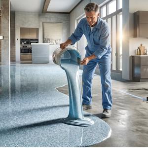 Vernice Epossidica Liquida Premium Autolivellante per Pavimenti Domestici - Product Image 1
