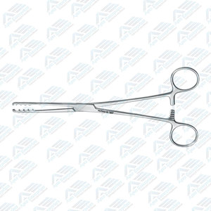 Pince à tampon Ulrich en acier inoxydable de 26,5 cm, instrument médical manuel pour éponges et pansements - Product Image 5