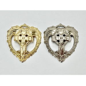 Épingle cœur croisé P2420 - Product Image 1