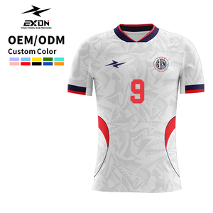 เสื้อฟุตบอลทีมชาติไทยรุ่น EXON แบบแห้งเร็ว ระบายอากาศได้ดีด้วยผ้าตาข่าย เหมาะสำหรับการแข่งขันและฝึกซ้อมระดับมืออาชีพ - Product Image 1