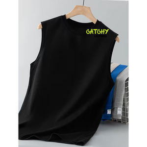 Débardeur sans manches pour homme, vêtements de sport, de fitness et de plage, séchage rapide, respirant, chemise de sport décontractée d'été, offre spéciale - Product Image 4