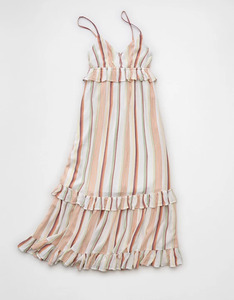 AE V-Neck <b>Ruffle</b> Midi <b>Dress</b> - Product Image 4
