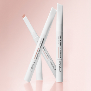 MAKEHEAL Art Croquis Stick Shadow 02 Moon Beam – Fard à paupières coréen en stick, application en une seule traînée, couleur chatoyante or rose 0,5g - Product Image 1