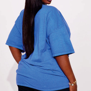 Camisetas Oversize Estilo Fútbol Americano para Mujer con Estampado Numérico, Estilo Jersey de Fútbol Americano, Corte Holgado, Cuello Redondo - Product Image 6